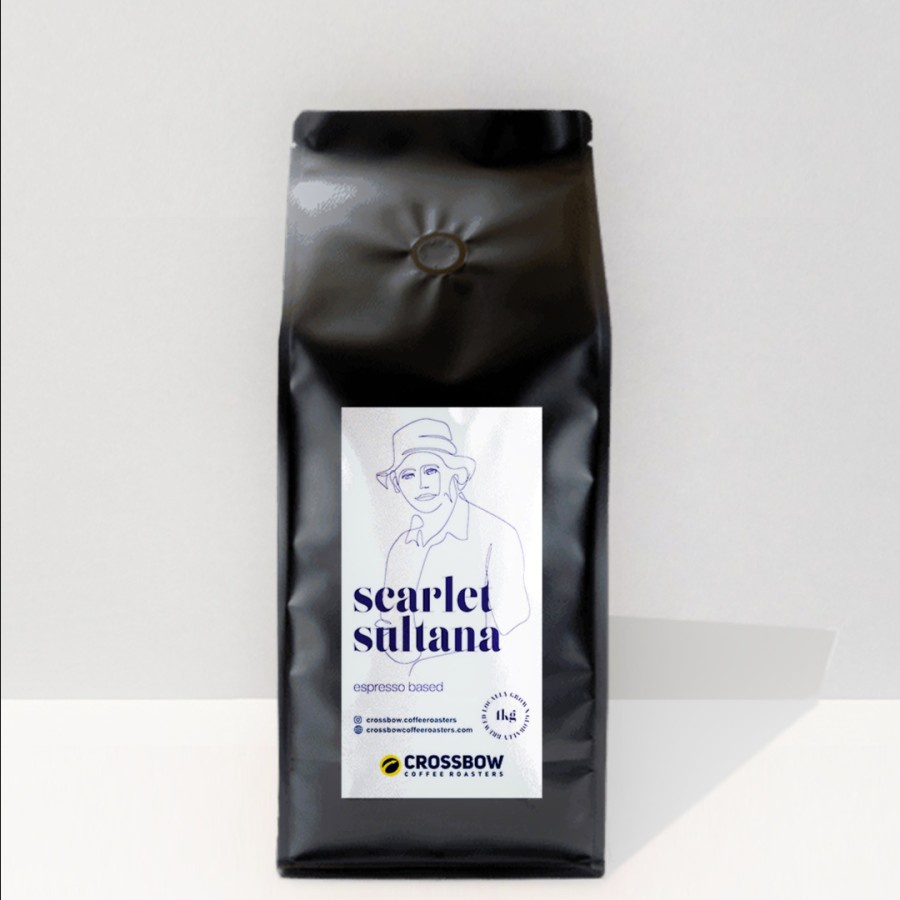

SCARLET SULTANA - Espresso Based Roast Bean 1kg kopi Indonesia