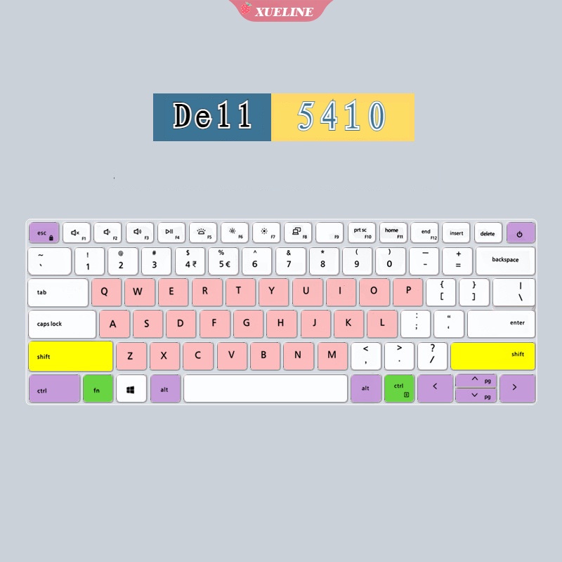 Cover Keyboard Untuk Dell Vostro 14Pro-5418 5310 5410stiker Aksesoris Laptop Pad Skin Film Pelindung Silikon Tahan Air [ZXL]