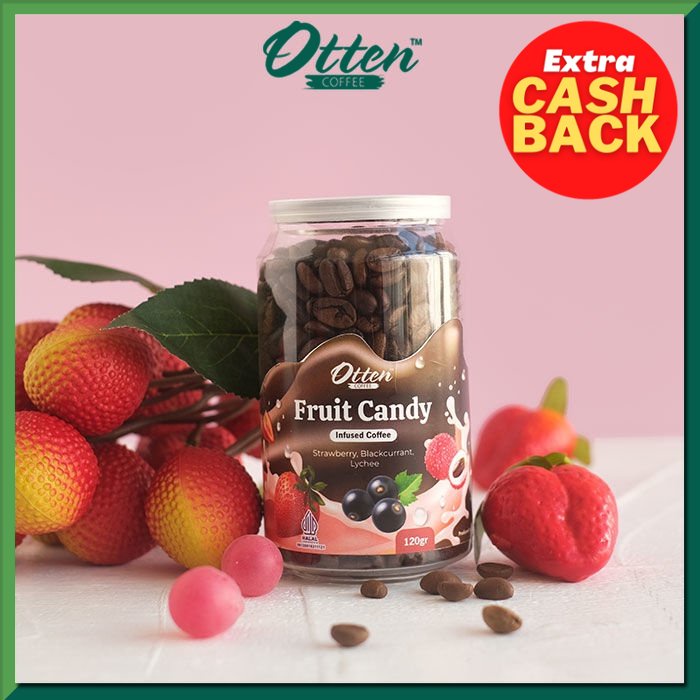 

Kopi Infused - Fruit Candy Arabica Coffee 120g - Biji / Bubuk Otten Coffee