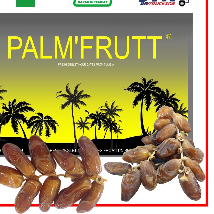 

❆ [NEW] KURMA PALMFRUTT TANGKAI 500GR /KURMA TUNISIA TANGKAI /PALMFRUIT[KEMASAN BOX MIKA] ➴