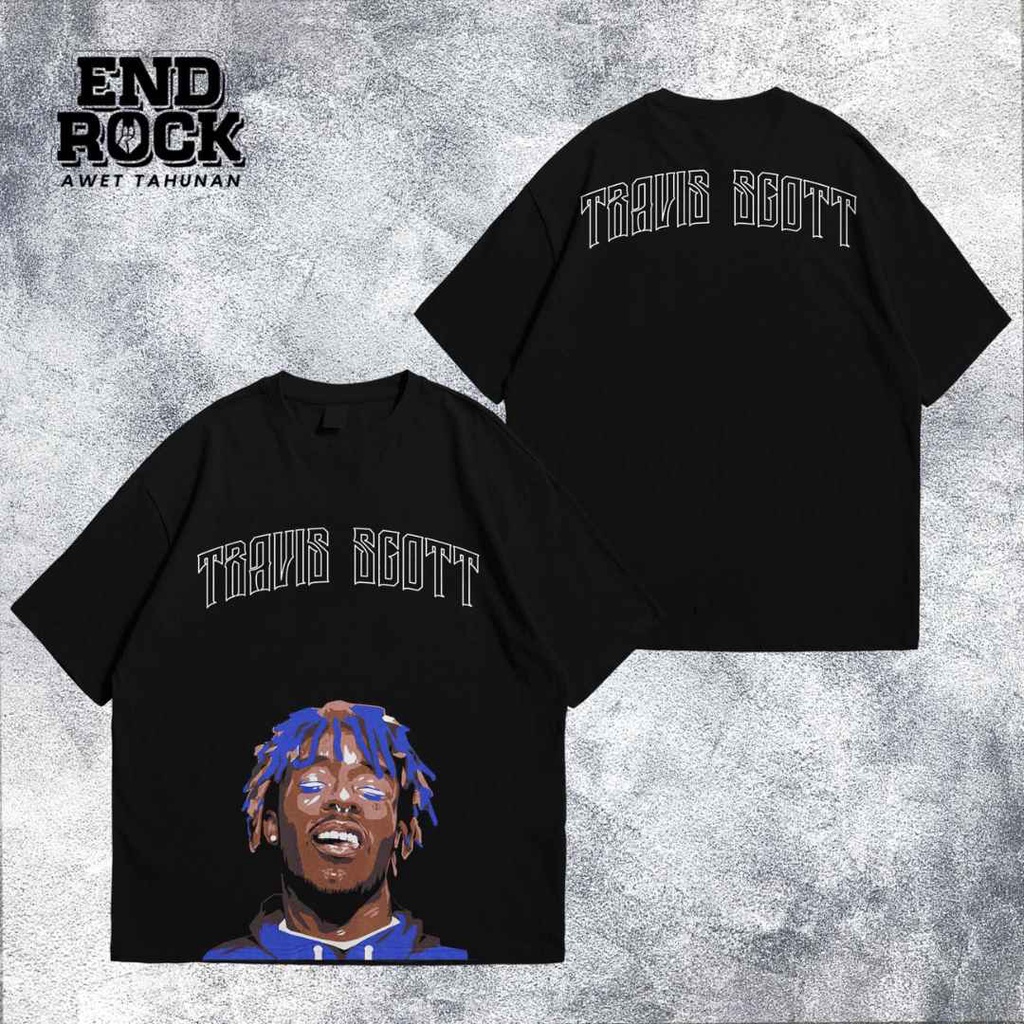 Kaos Oversize Original Endrock Tema Travis Scott