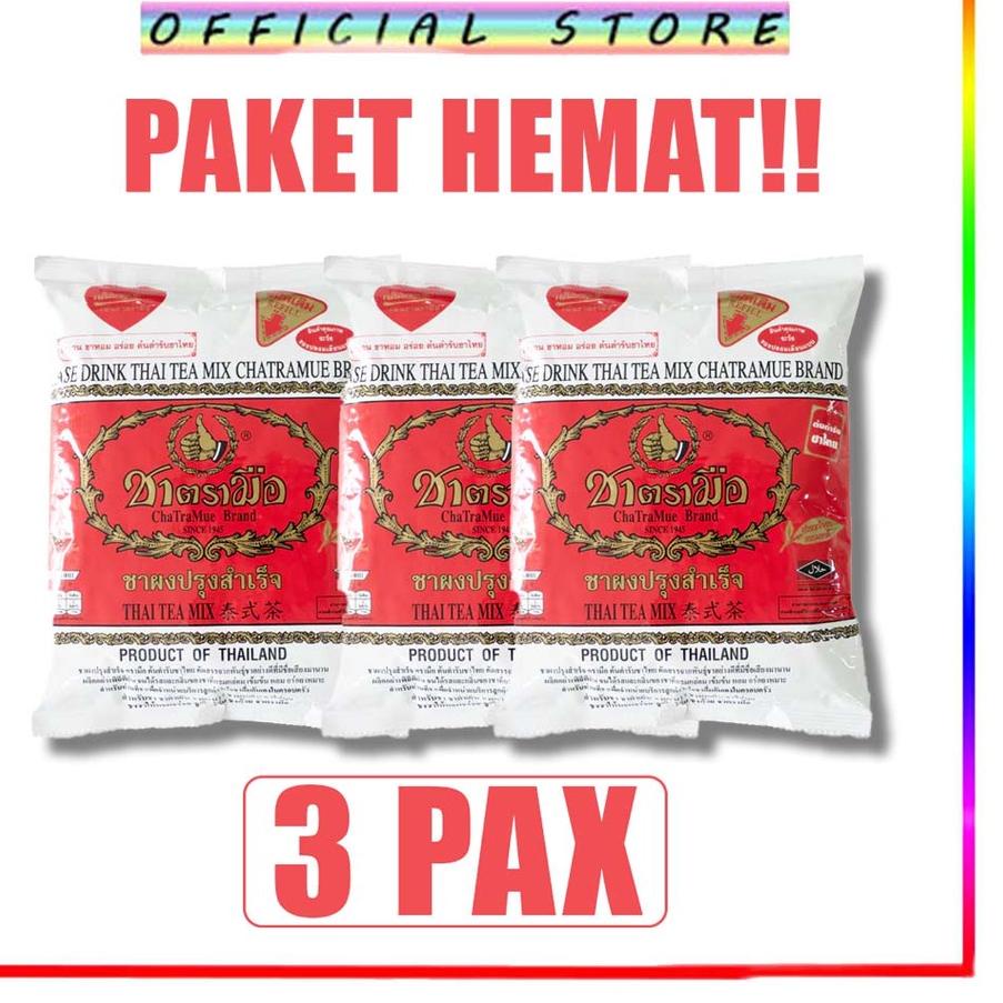 

♥ RGM PAKET HEMAT THAI TEA ORIGINAL 400gr x 3bungkus ♫