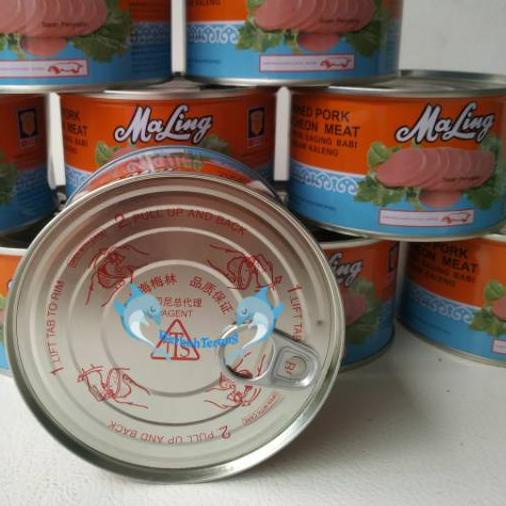 

✪ Ma ling Daging Babi 397gr / Canned Pork / MaLing / Luncheon Meat / Maling ←