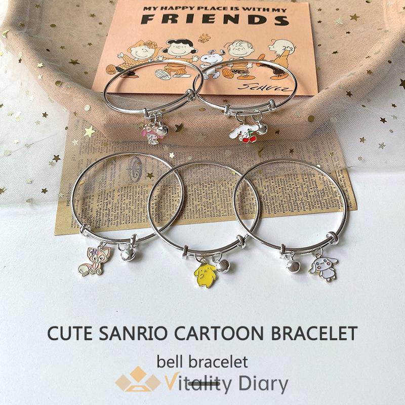 【COD❤️】Gelang Tangan Kartun Yugui Anjing Kulomi Adjustable Beberapa Gelang Teman Terbaik Untuk Wanita-VDY