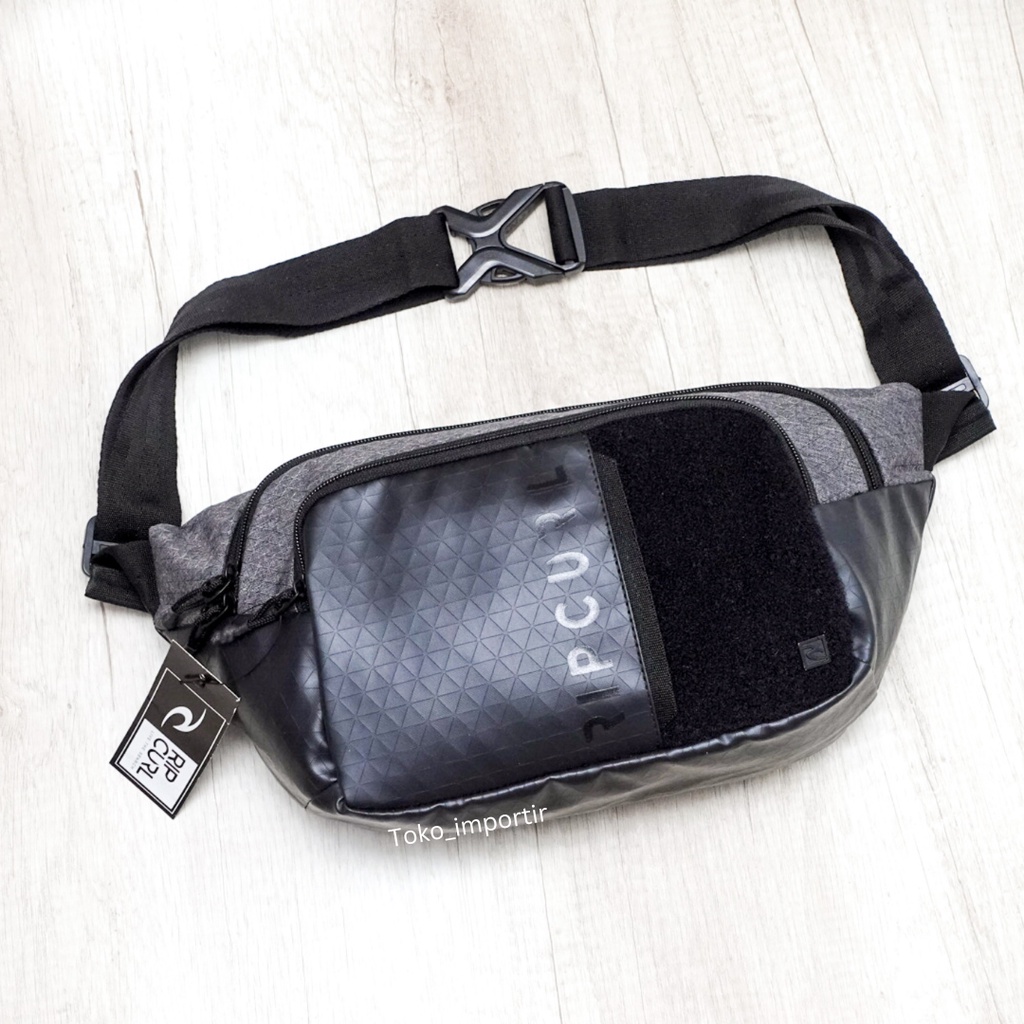 Waistbag Ripcurl Waterproof Import Mirror Original Tas Selempang Pria Anti Air