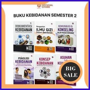 

last stok BUKU KULIAH KEBIDANAN SEMSESTER 2 SERI 2 PB PRESS 1F3BZ3