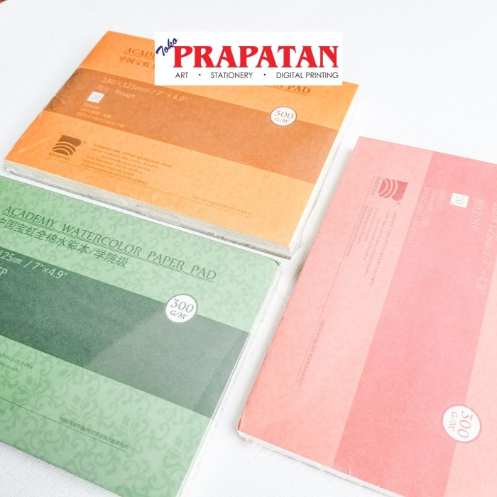 

Terlaris Baohong Academy Watercolor Paper Pad 180X125Mm