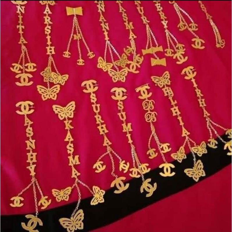 Bros panjang ukir nama