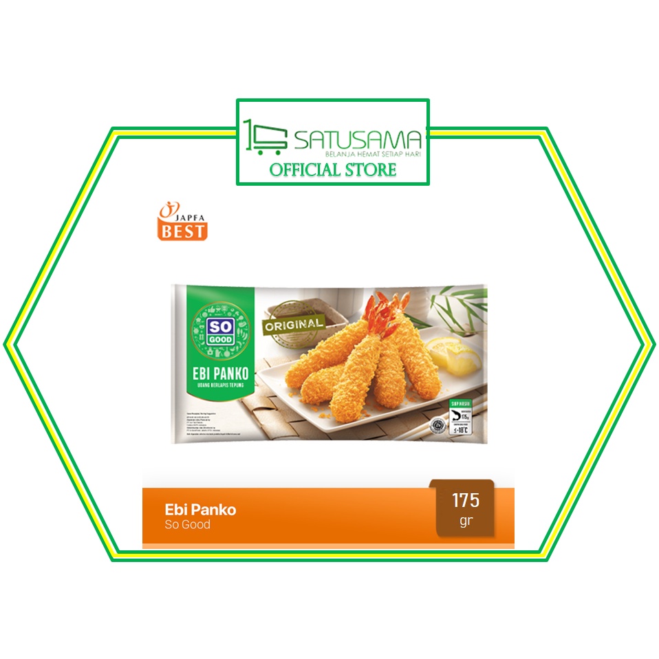 

SO GOOD EBI PANKO 175 G