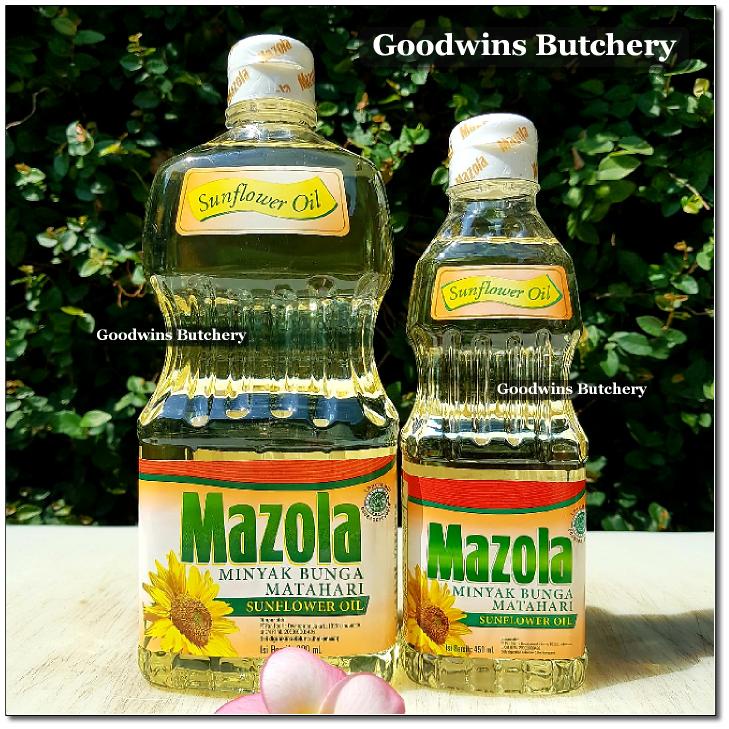 

Mazola SUNFLOWER OIL minyak bunga matahari Switzerland 450 & 900 ml