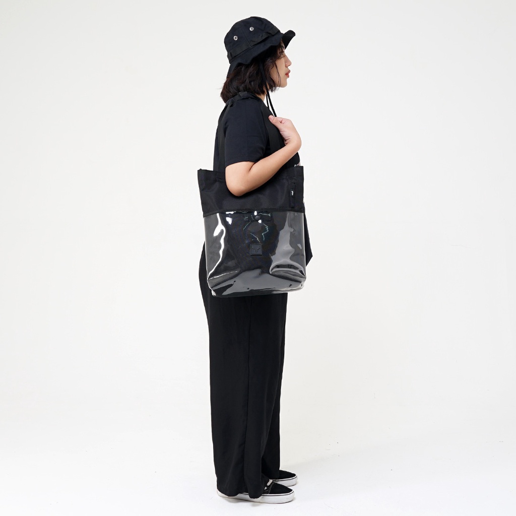 Whoopculture &quot;Cervinae&quot; Black Tote Bag