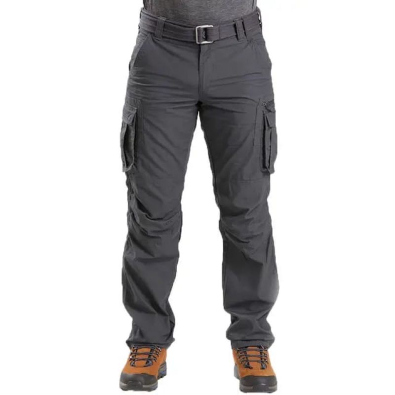(BUKAN KAIN KOTAK KOTAK) Celana panjang Pria Warna Hitam Abu Cream COD CELANA PANJANG TACTICAL Cargo Pria Panjang polos
