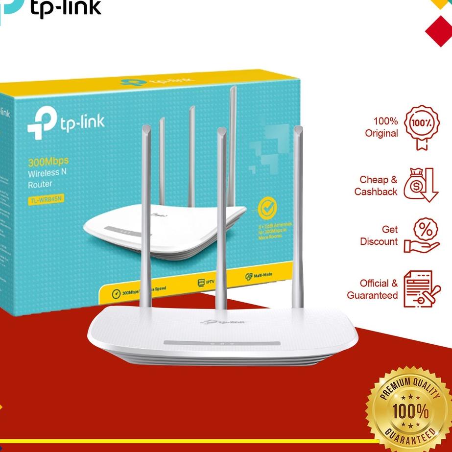 Harga MurahTP LINK TL WR845N Wireless Router N Speed 300Mbps Router Wiif Tidak Bisa Dengan Modem Rou