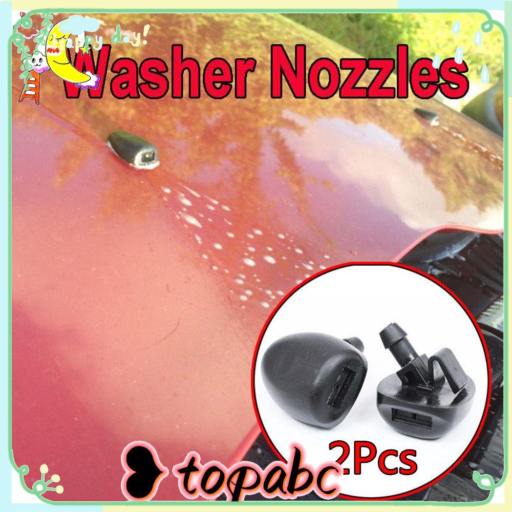 Nozzle Wiper Kaca Depan 2Pcs TOP Plastik Auto Front Jet Washer
