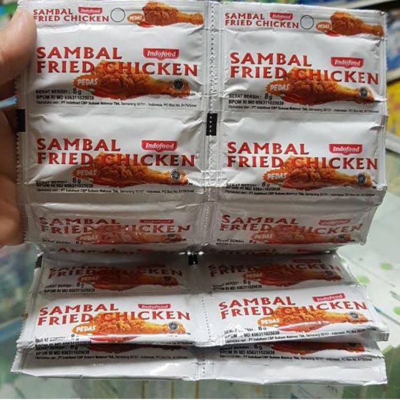 

G97 Sambal Indofood Fried Chicken 8gr BARANG TERUPDATE ㆆ