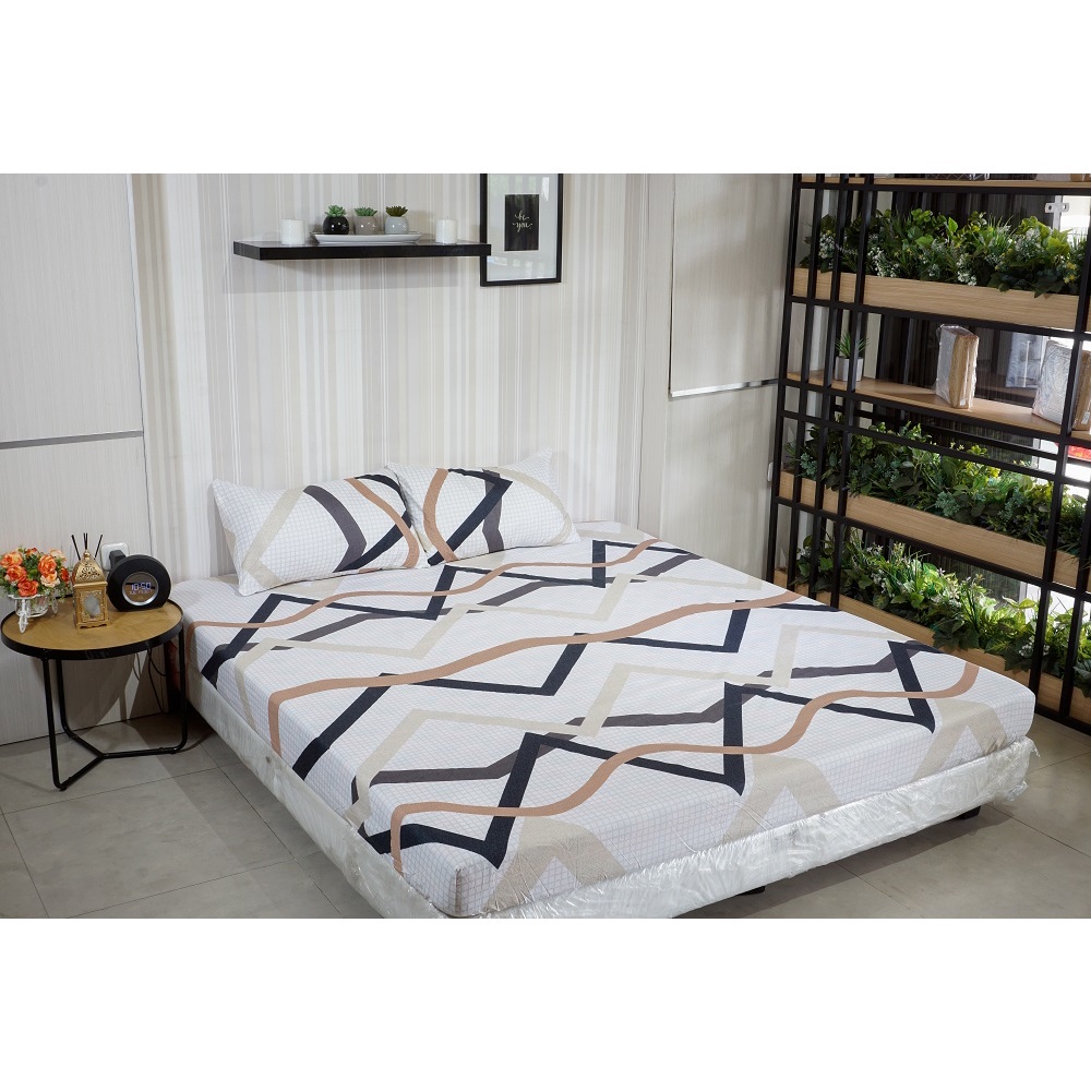 Idola Style Veronica Sprei 100 / 120 Micro Print Tinggi 20 cm MP-8029