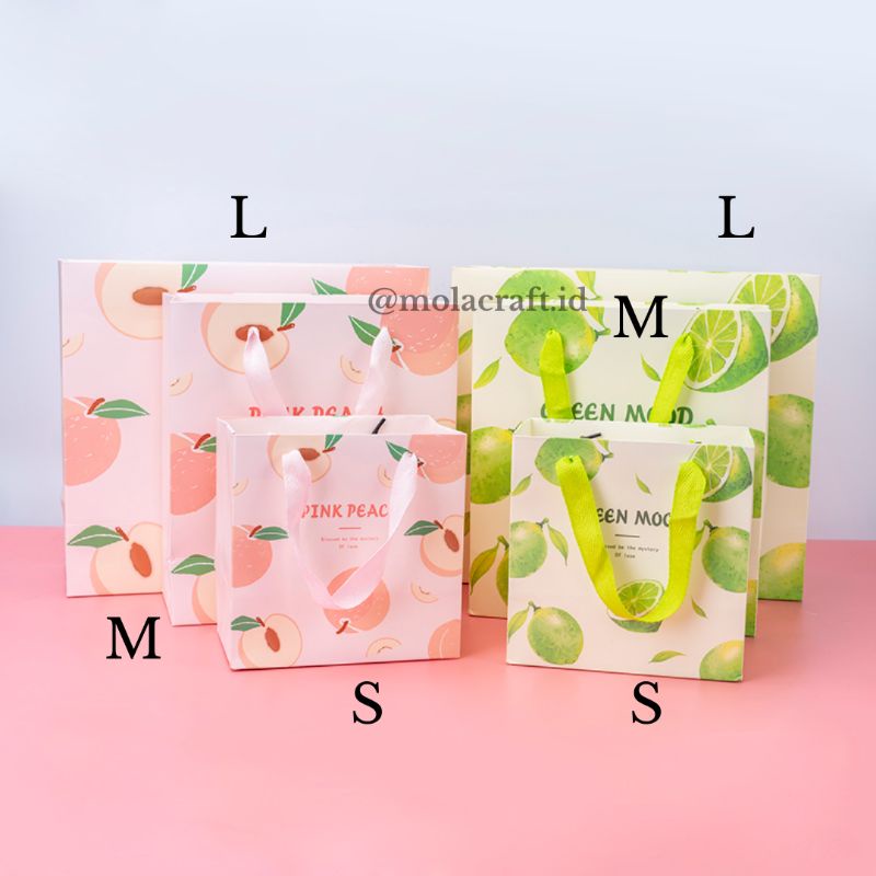 

Paperbag fruity punch/paperbag souvenir/paperbag untuk bingkisan
