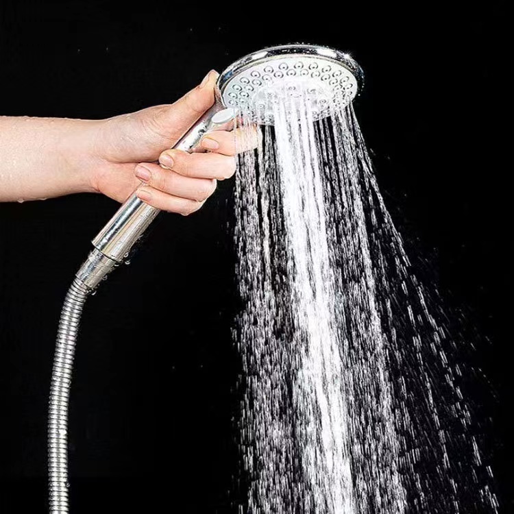 bisa COD !  Paket Hemat Hand shower mandi + Braket Shower system + Selang 150cm