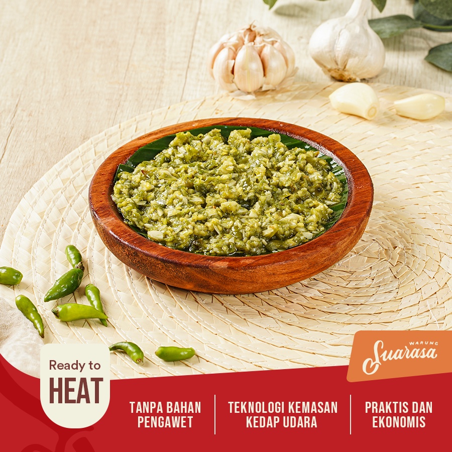 

Suarasa - Sambal Rawit Ijo/ Sambal Ijo/ Sambel Ijo