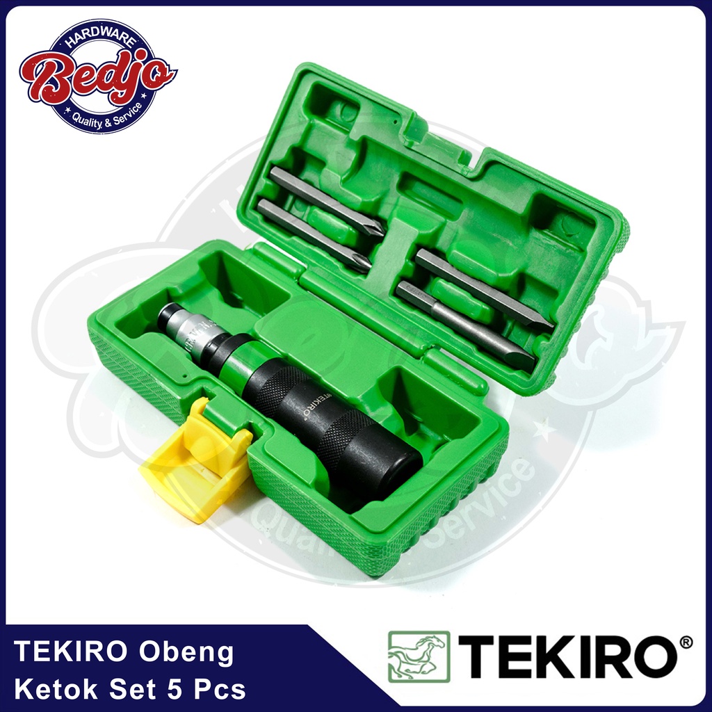 Tekiro Obeng Ketok Set 5 pcs - Impact Driver Obeng Ketok Tekiro