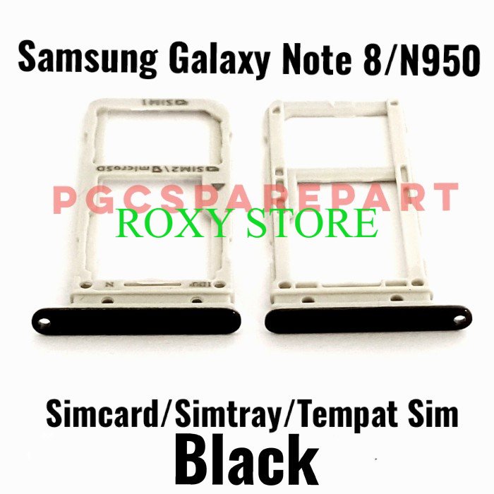 Original Simtray Samsung Galaxy Note 8 N950 - Tempat Simcard Simlock - Original