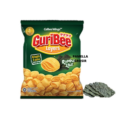 

GURIBEE RUMPUT LAUT 68 GR SNACK makanan ringan jajanan cemilan camilan pedas asin gurih manis murah