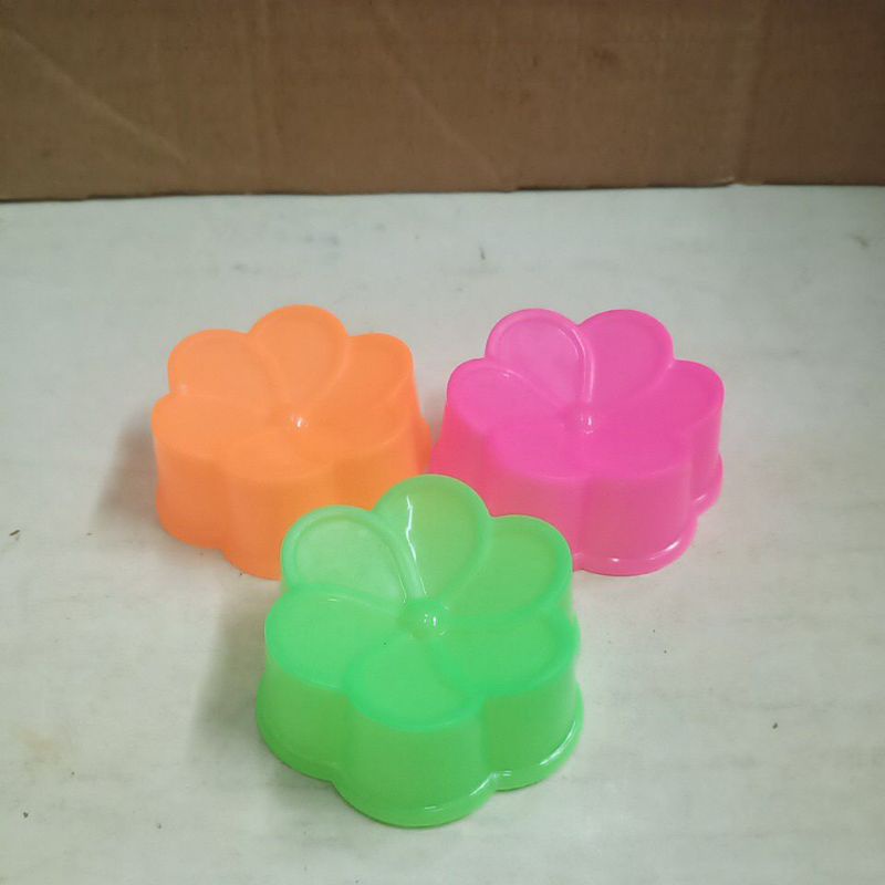 Cetakan Jelly Puding Agar Agar Bunga Jasmine Kecil 1 Lusin / 12 pcs