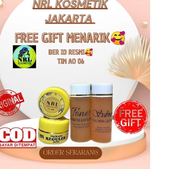♠ CREAM NRL NEW 100%ORIGINAL (KEMASAN EMBOS DAN BARKOT) Ω