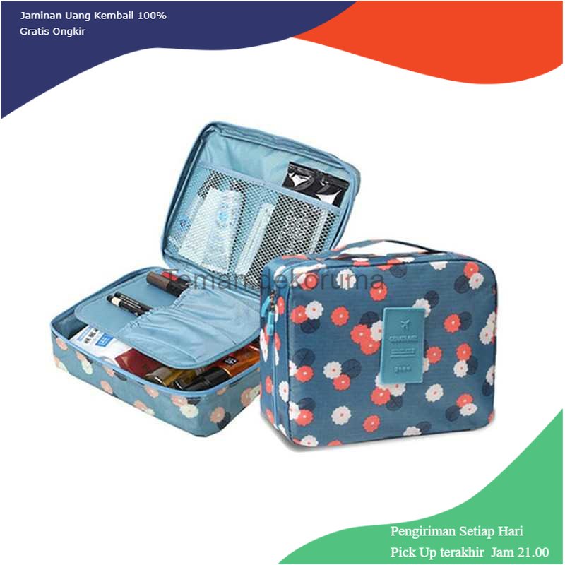 TD - TRV Cassiey Tas Travel Bag in Bag Organizer Kosmetik - XZ-8011