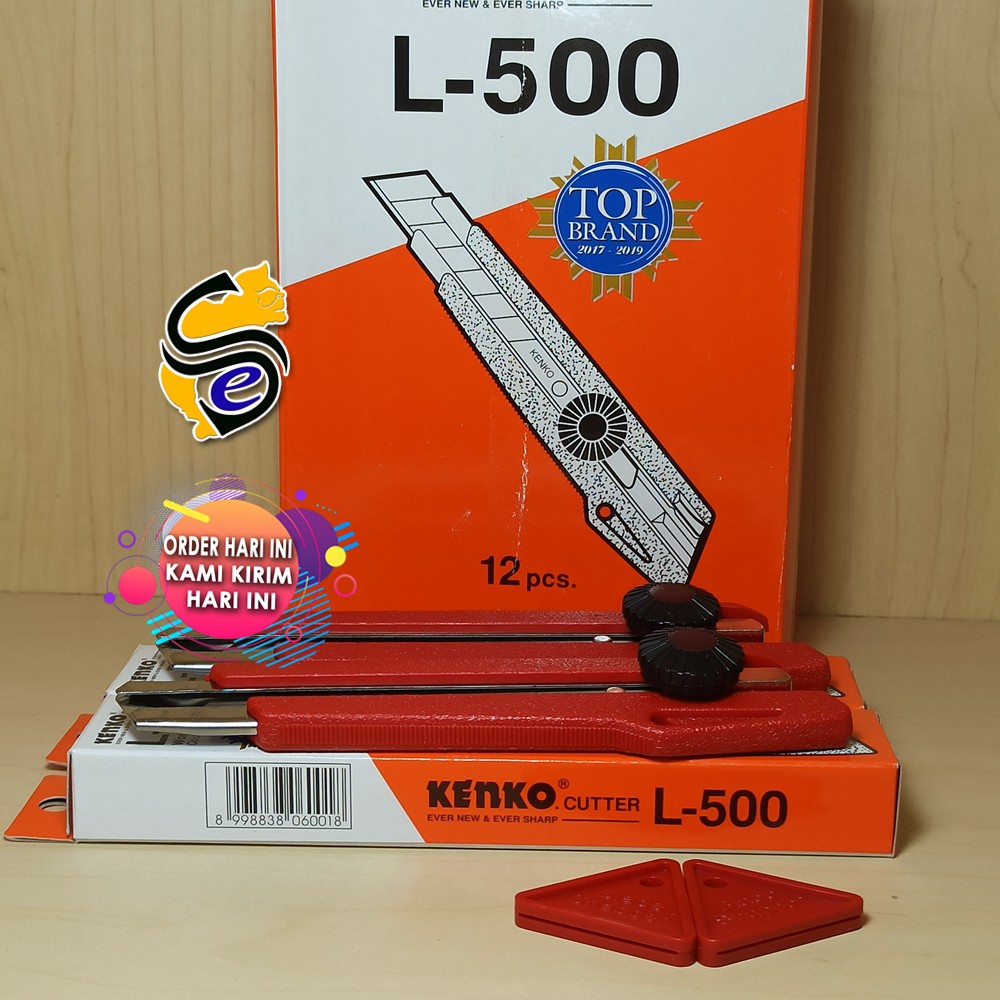 

Cutter Silet Pisau kenko L-500 Ukuran Besar perbox