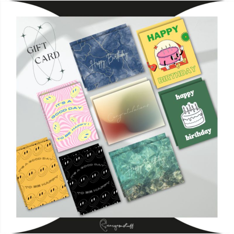 

KARDUS / DUS TAMBAHAN / KERTAS KADO / KARTU UCAPAN HAPPY BIRTHDAY / CONGRATULATIONS
