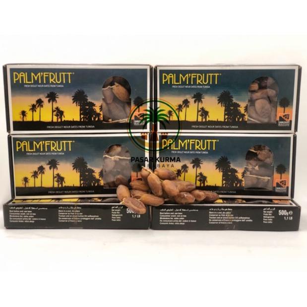 

Free Ongkir Kurma PalmFruit 500gr Original Palm Fruit Tunisia Tangkai