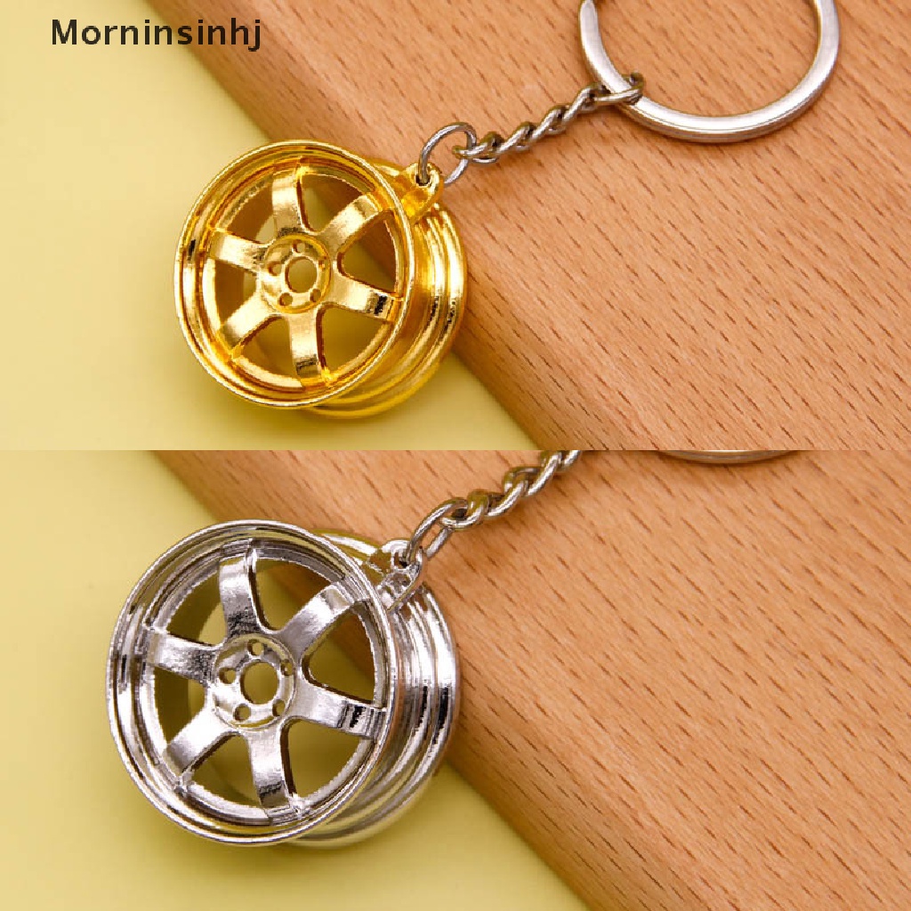 Mornin Gantungan Kunci Hub Modifikasi Mobil Tuas Manual Car Metal Keychain Turbo Gear Pendant id