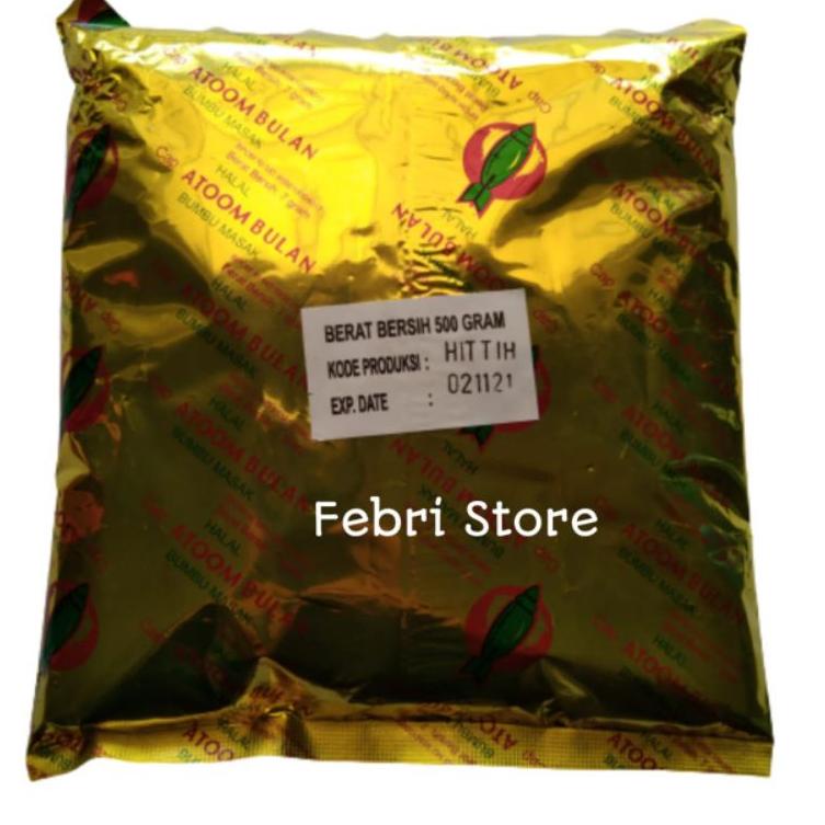 

HOT BUMBU MASAK CAP ATOOM/ATOM BULAN REPACK 50 GRAM