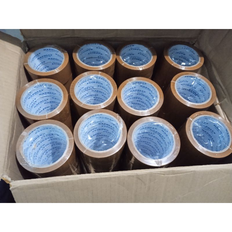 LAKBAN 90 YARD 45MM ISOLASI TAPE MURAH