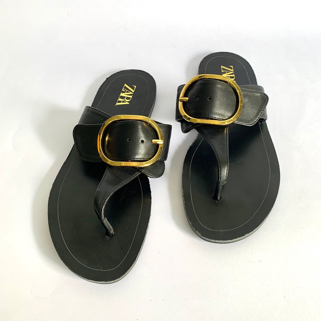 [7.7 Boombastis Sale⚡] - SANDAL WANITA KEKINIAN ZS507 FLAT SENDAL PREMIUM IMPORT