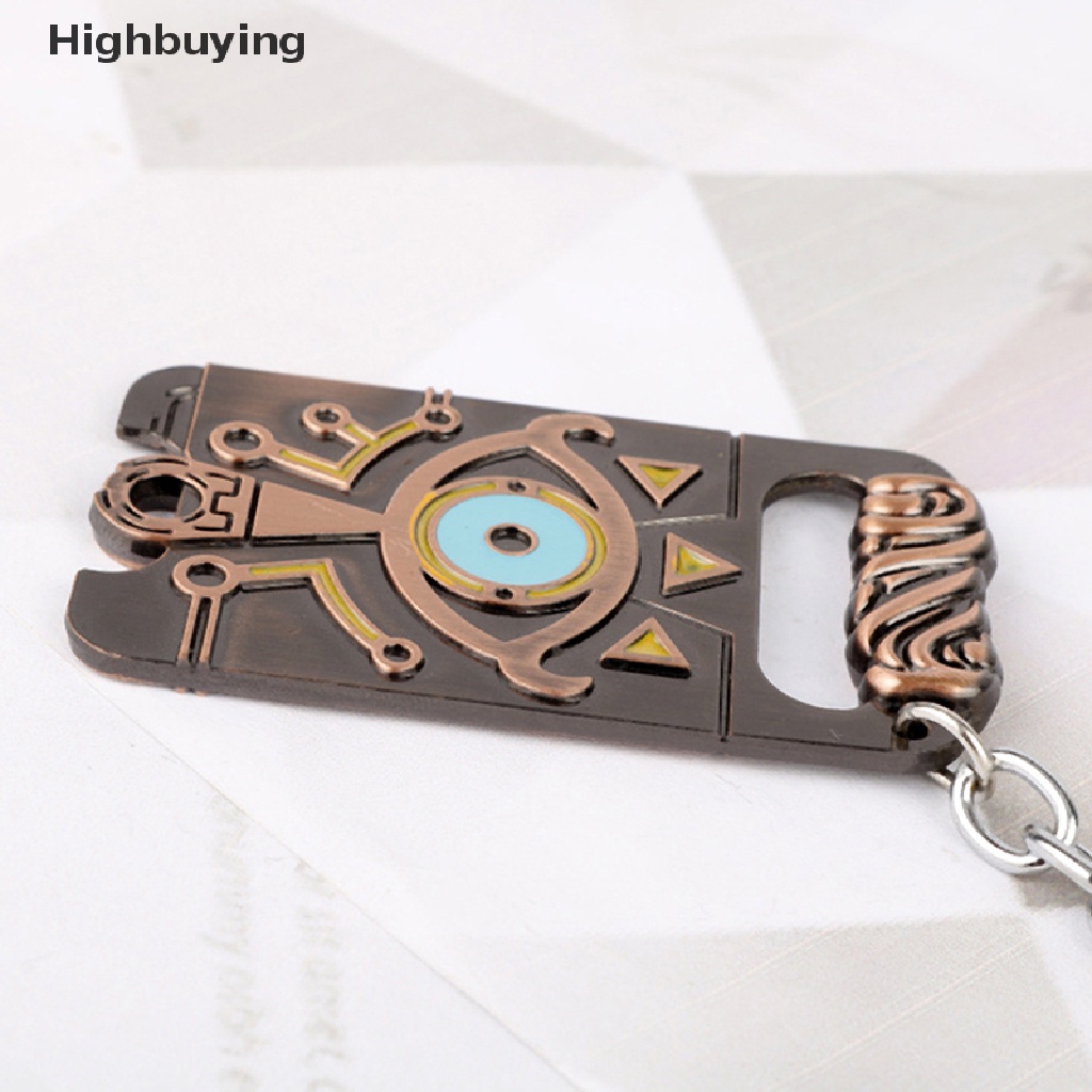 Hbid Gantungan Kunci Anime Unisex Zelda Breath of the Wild Slate Pendant Gantungan Kunci Perhiasan Anime Keyholder Collections Gantungan Kunci Glory