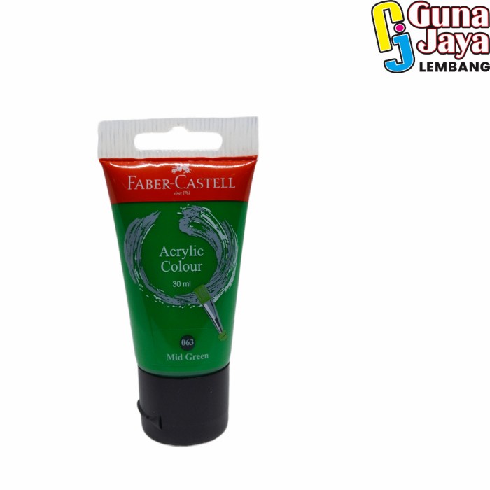 

Acrylic Colour Faber Castell 30ml Mid Green