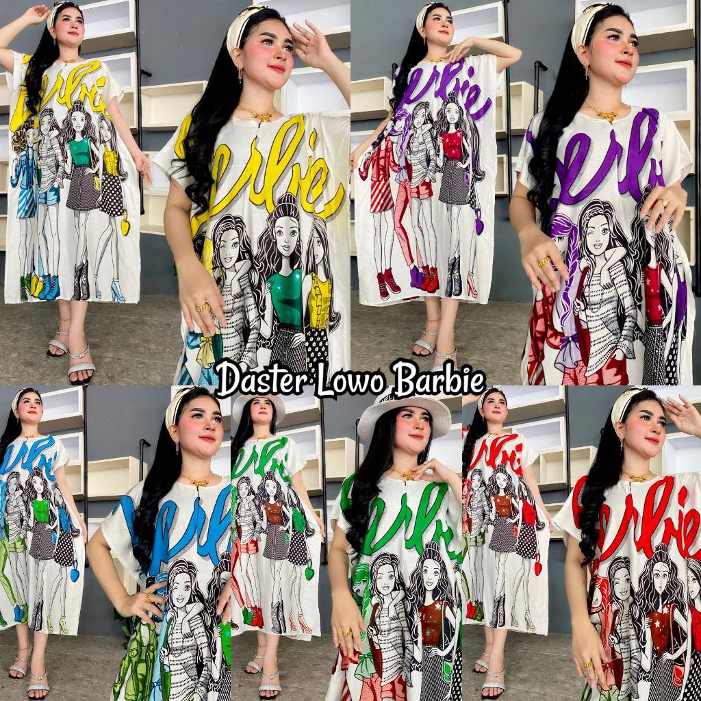 DASTER SOFIA CUTE GIRL DRESS JUMBO BUSUI FRIENDLY ( NEW ARRIVAL By BATIK SULMIT ) - DASTER LOWO BAHAN RAYON ADEM BATIK SABLON PRINT KARAKTER KEKINIAN HARGA TERMURAH - DASTER BALI VIRAL MODEL TERBARU POPULER