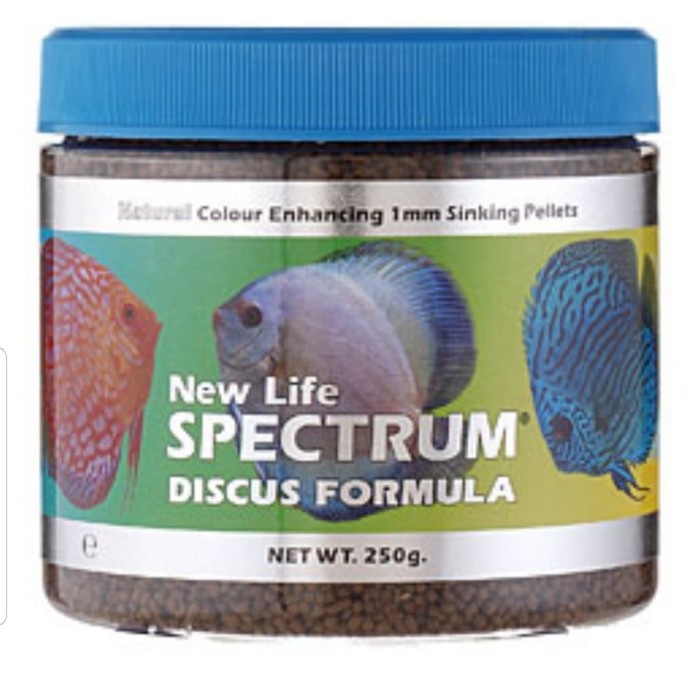 new life spectrum discus formula pelet ikan discus 150gr