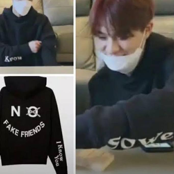 ✶ Jaket Hoodie Jumper NCT NO FAKE FRIENDS FREE FOTO NCT ♩