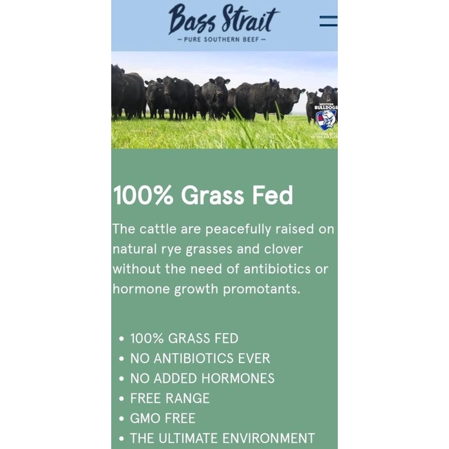 

TERBARU GRASSFED ANGUS BEEF SIRLOIN MB3+ / DAGING SAPI STEAK STRIPLOIN H65464UJ