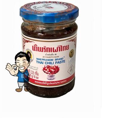 

☉ Maepranom Thai Chili Paste- Sambal Cabe Pasta 228g ➻