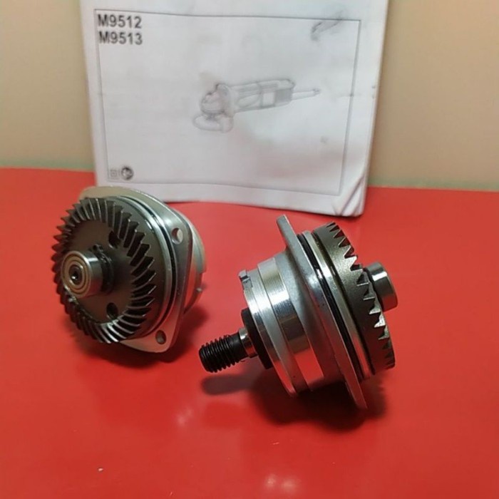 Gear set spindle makita m 9513b Gerinda 4" M 9513 B Makita original
