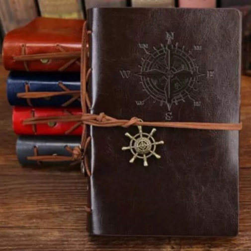 

Terlaris ✨ -BUKU CATAT VINTAGE | Diary Aesthetic Gaya Retro Binder Unik Cover Kulit PU Leather | Buku Catatan Notebook A5 A6 Buku- 2.2.23