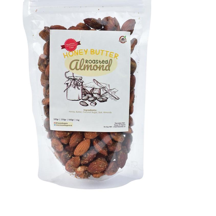 

➥ Honey Butter Roasted Almond ( Panggang ) 250 Gr ✭