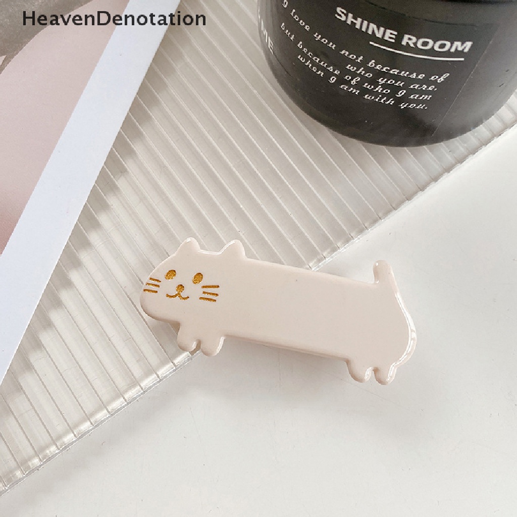 [HeavenDenotation] Pin Rambut Kucing Kartun Untuk Wanita Gadis Pesta Hair Clip Pins Aksesoris Rambut HDV