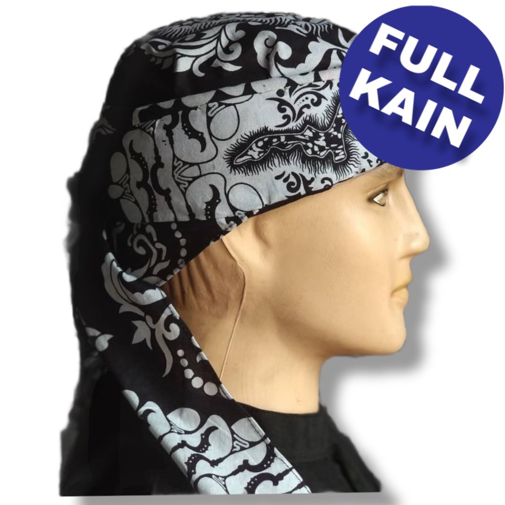 iket Sunda parekos FULL KAIN praktis - barangbang semplak - iket - bendo - udeng - totopong - blangk