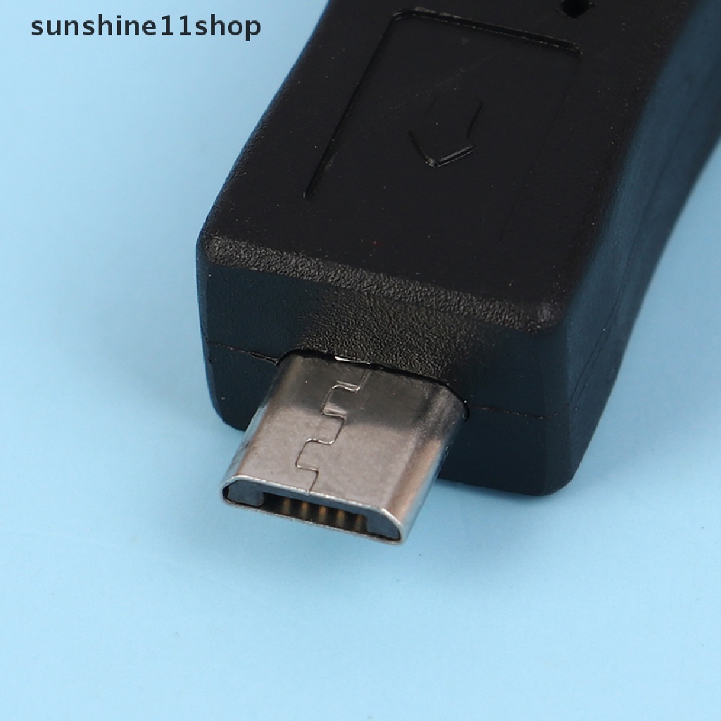 Sho Mini USB 5Pin Male to Micro USB Female Bentuk MP3 Adapter Converter N