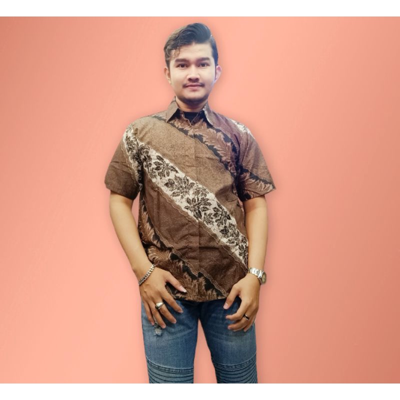 BATIK PRIA PENDEK || BATIK PRIA PANJANG || KATUN HALUS LEMBUT || KEMEJA BATIK